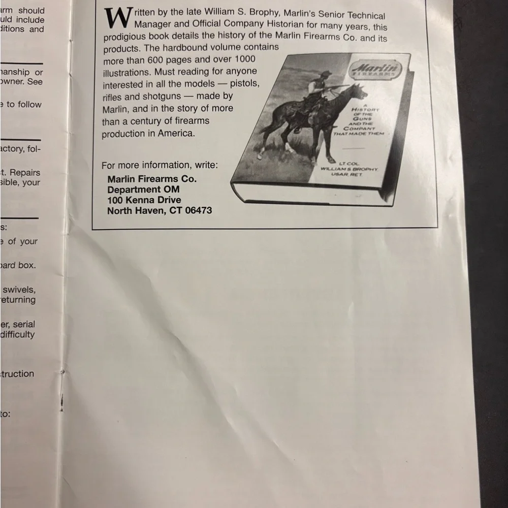 Marlin Self-Loading Rimfire Rifle Manual - Black - Picture 6 of 9